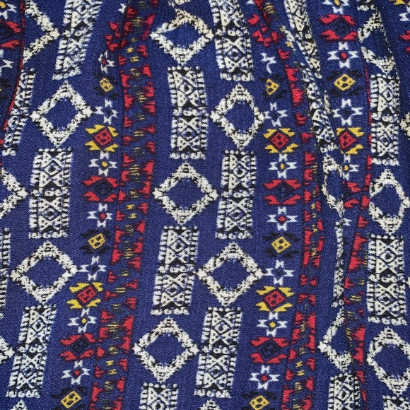 Aztec Patterned Mini Skirt - Picture 3 of 3